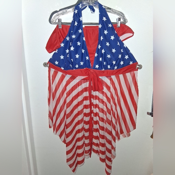 Red, White & Blue Bikini - Picture 3 of 11